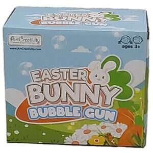 Easter Bunny Bubble Gun NEW IN BOX